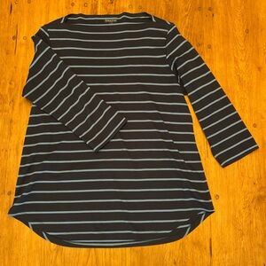 Pendleton Breton Stripe Bateau Neck Top Large